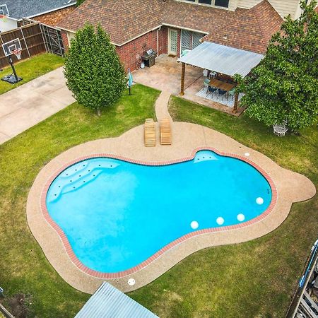 6Br 3,5Ba Home Pool, Hot Tub, Game Room -16 Guests Sachse Exterior foto