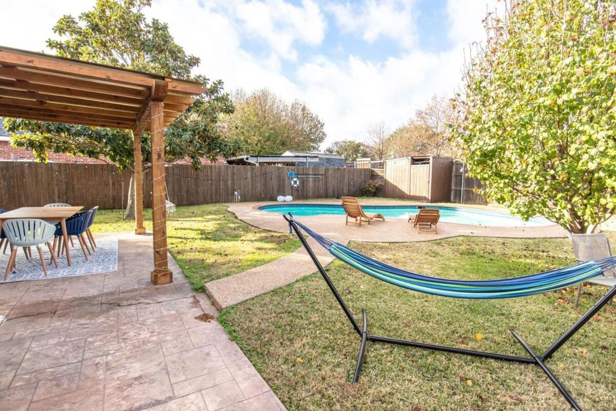 6Br 3,5Ba Home Pool, Hot Tub, Game Room -16 Guests Sachse Exterior foto